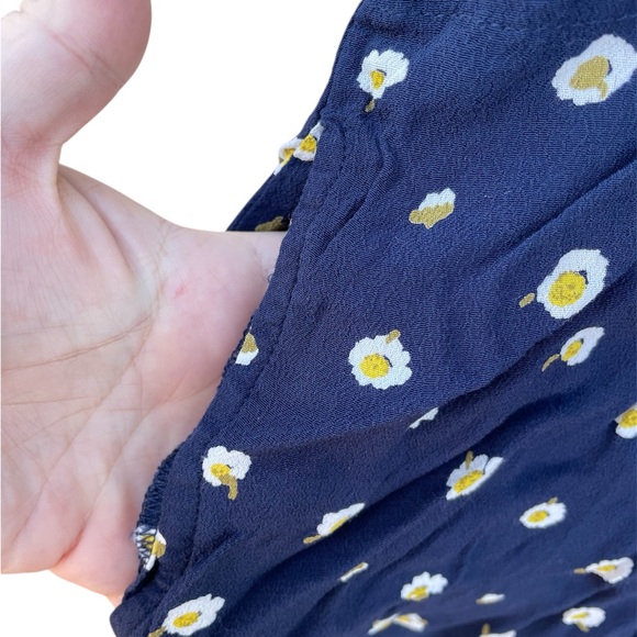 Madewell Button-Back Easy Dress In Daisy Dots - Picture 6 of 7